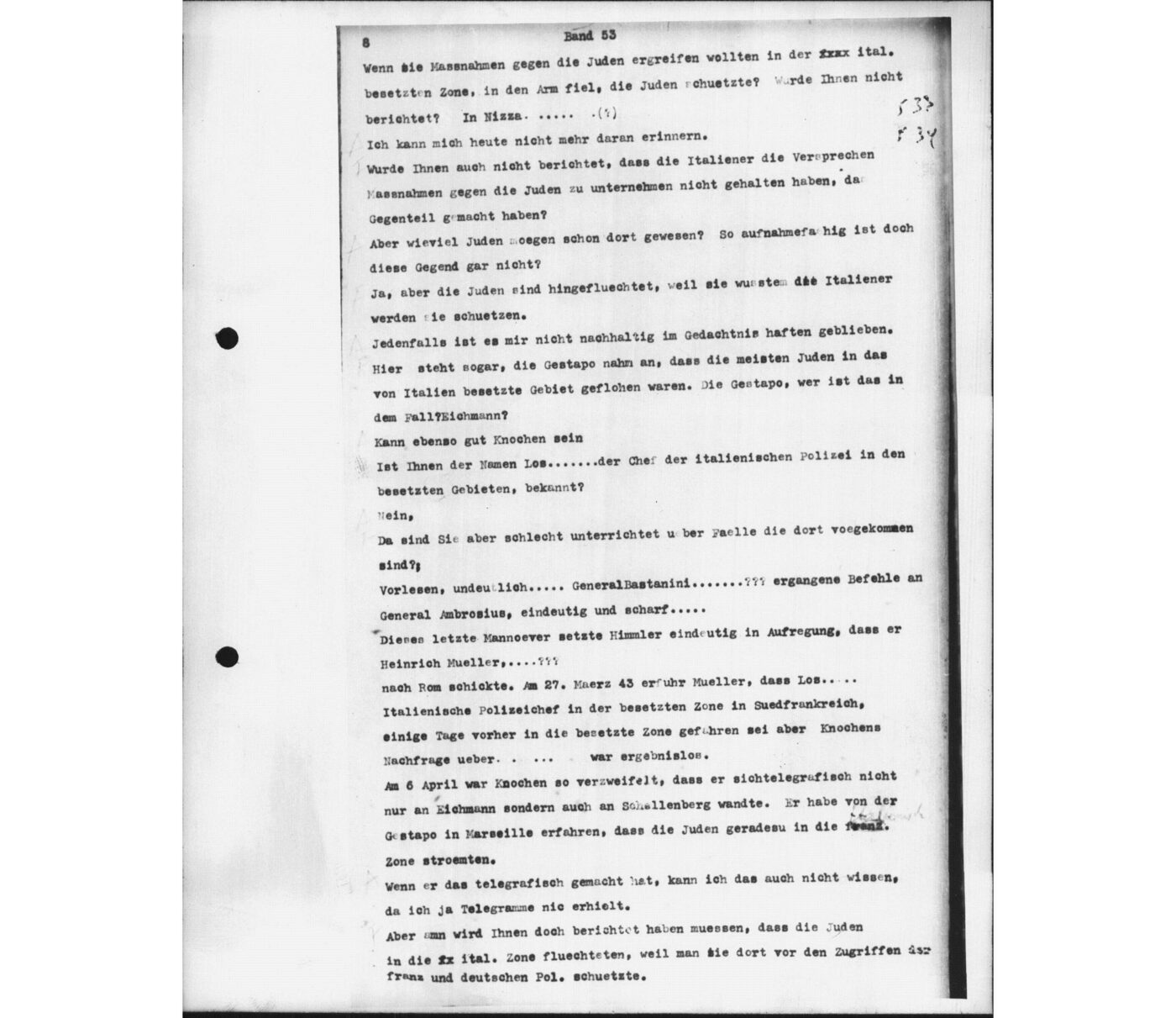 Scan 00009 of the Sassen transcript, O.65 file 88.