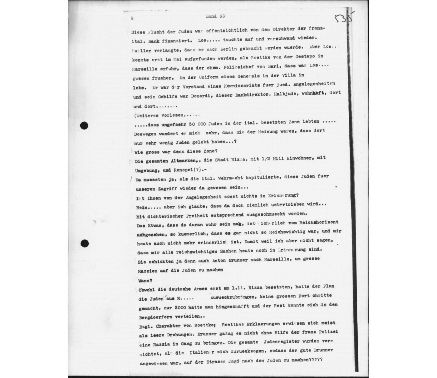 Scan 00010 of the Sassen transcript, O.65 file 88.