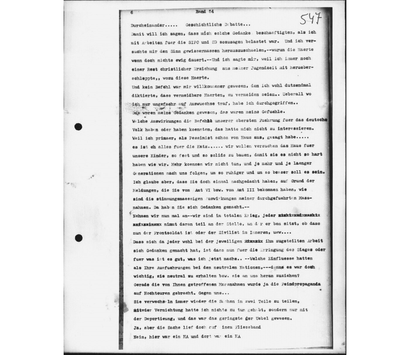 Scan 00022 of the Sassen transcript, O.65 file 88.