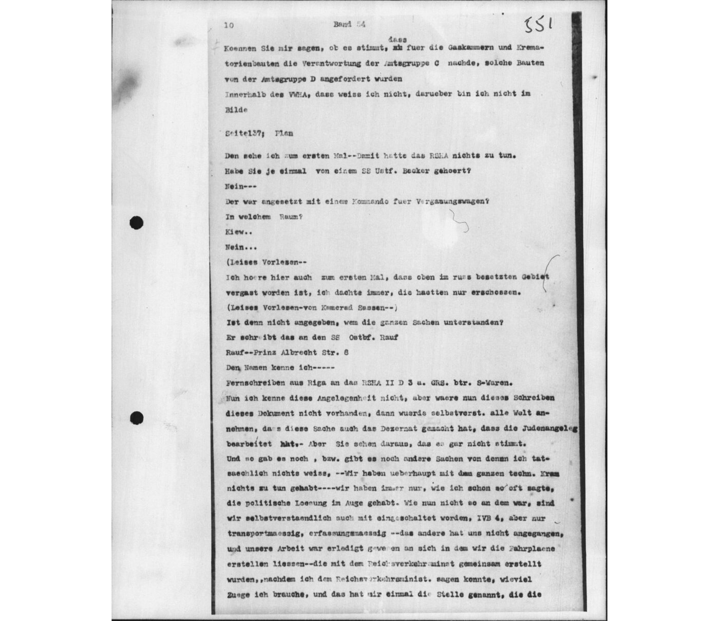 Scan 00026 of the Sassen transcript, O.65 file 88.