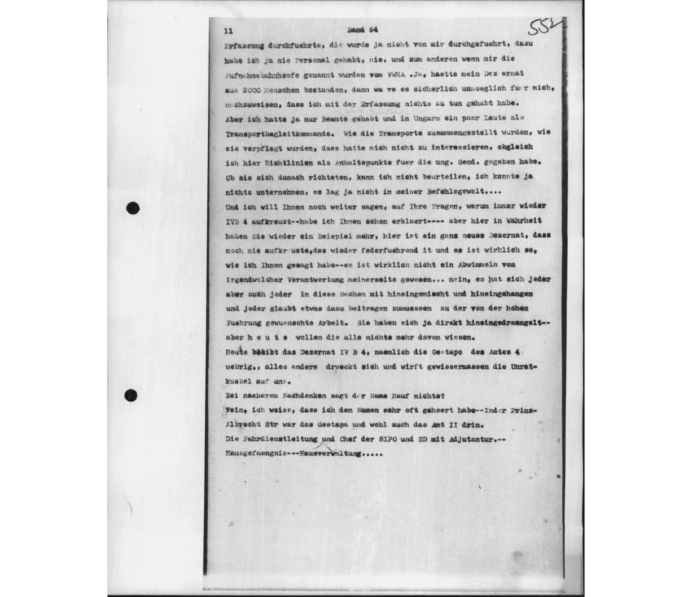 Scan 00027 of the Sassen transcript, O.65 file 88.