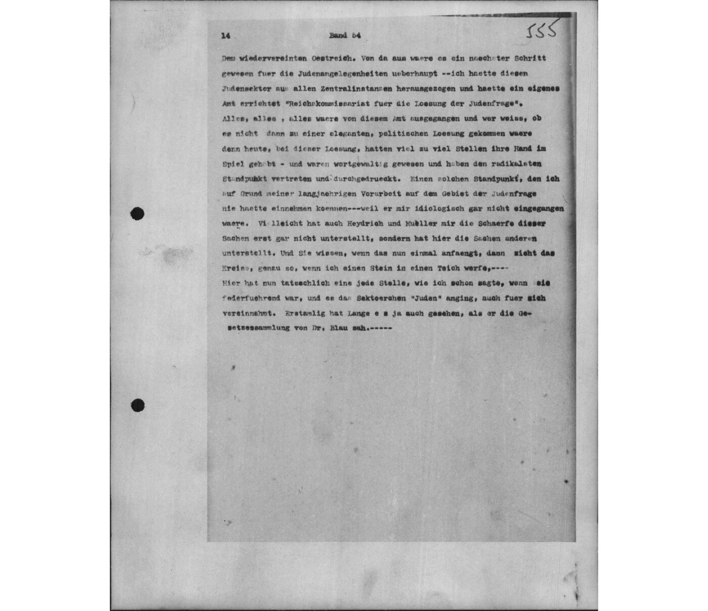 Scan 00030 of the Sassen transcript, O.65 file 88.