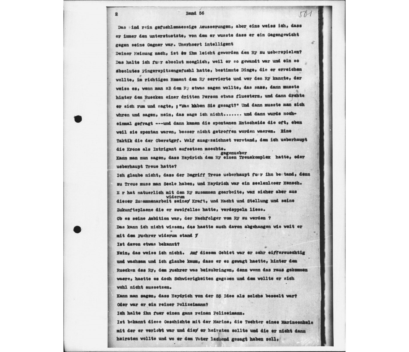 Scan 00035 of the Sassen transcript, O.65 file 88.