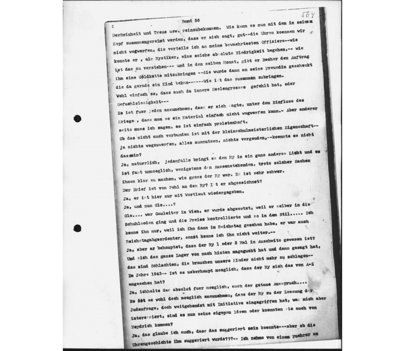 Scan 00038 of the Sassen transcript, O.65 file 88.