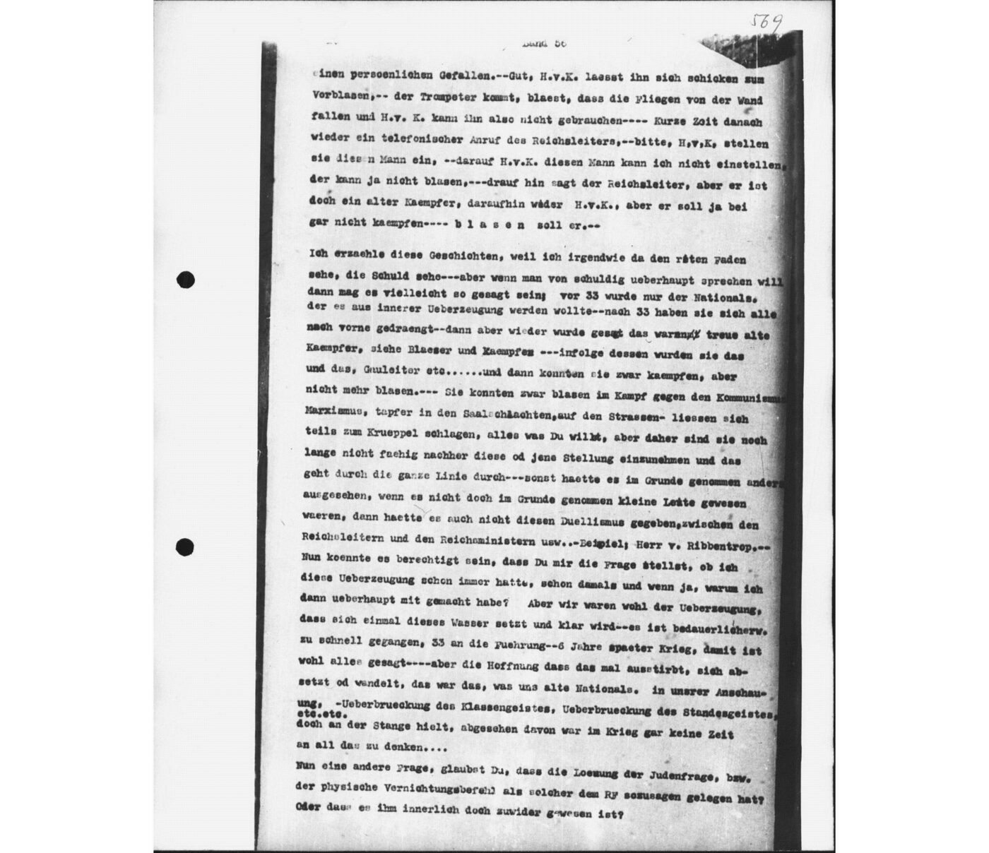 Scan 00043 of the Sassen transcript, O.65 file 88.