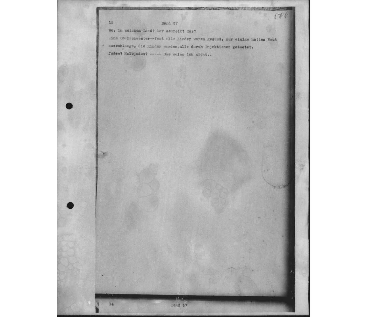 Scan 00062 of the Sassen transcript, O.65 file 88.