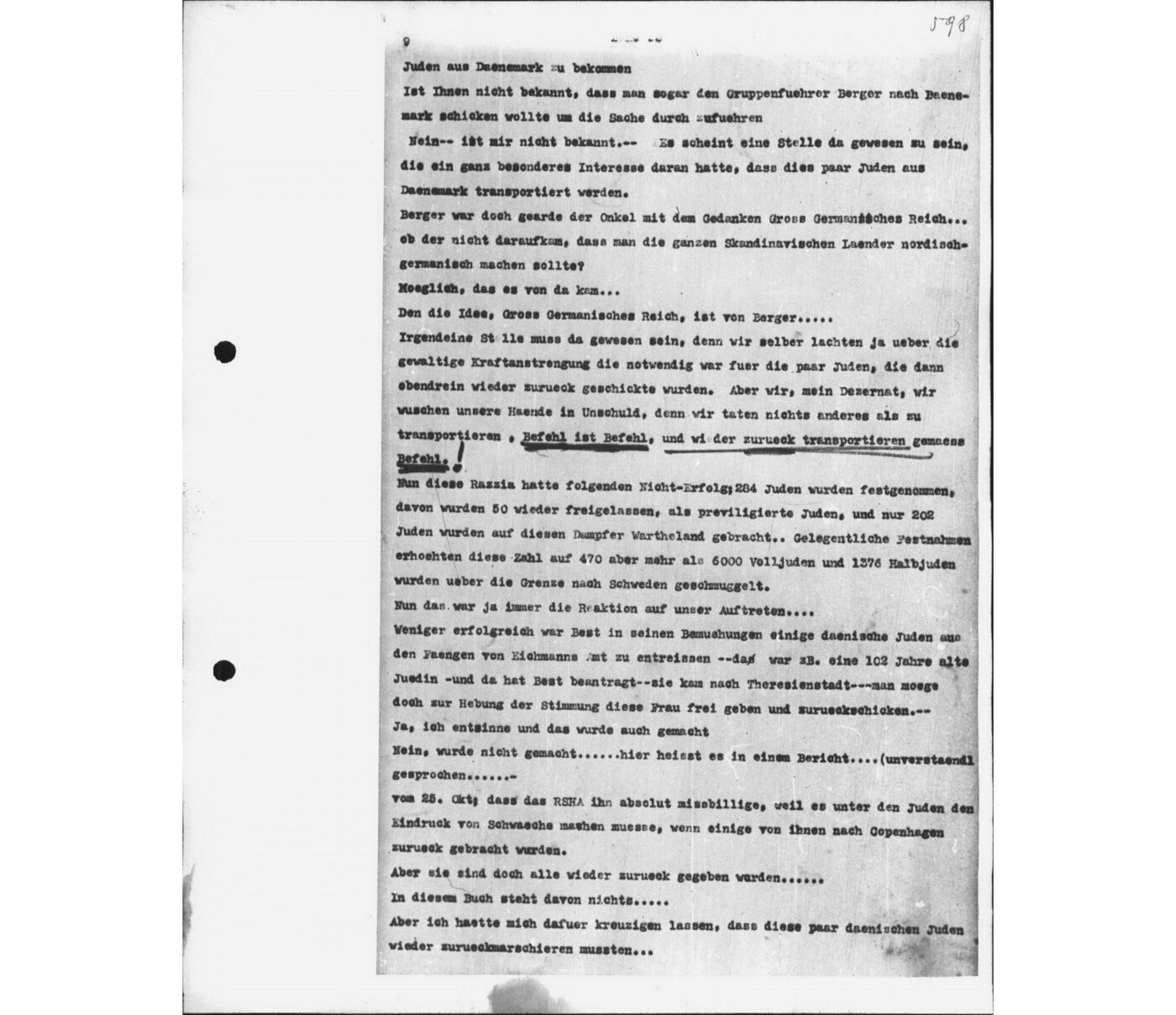Scan 00072 of the Sassen transcript, O.65 file 88.