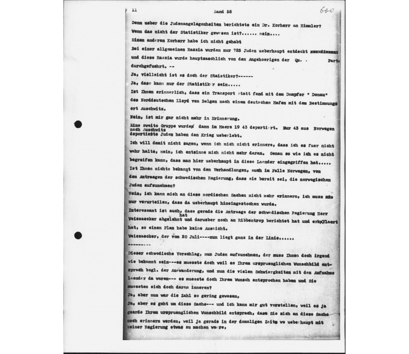 Scan 00074 of the Sassen transcript, O.65 file 88.