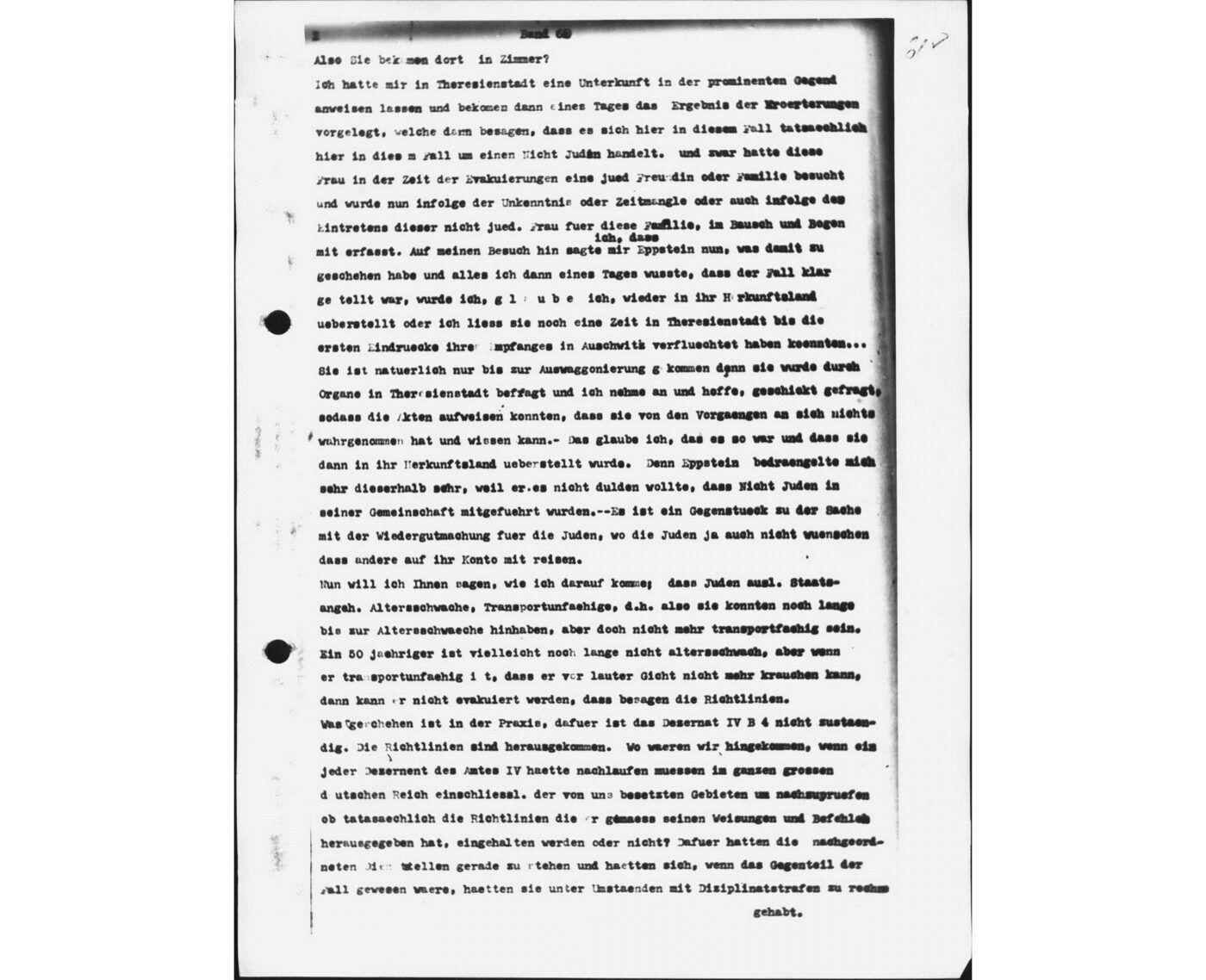 Scan 00092 of the Sassen transcript, O.65 file 88.