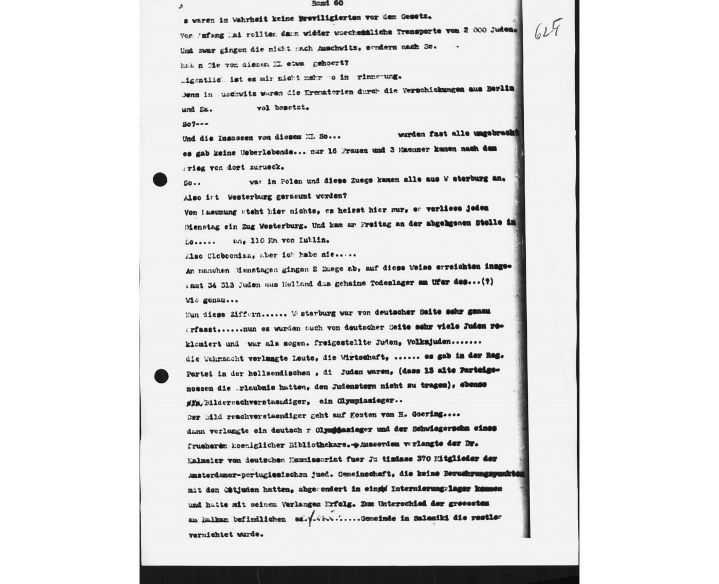 Scan 00098 of the Sassen transcript, O.65 file 88.