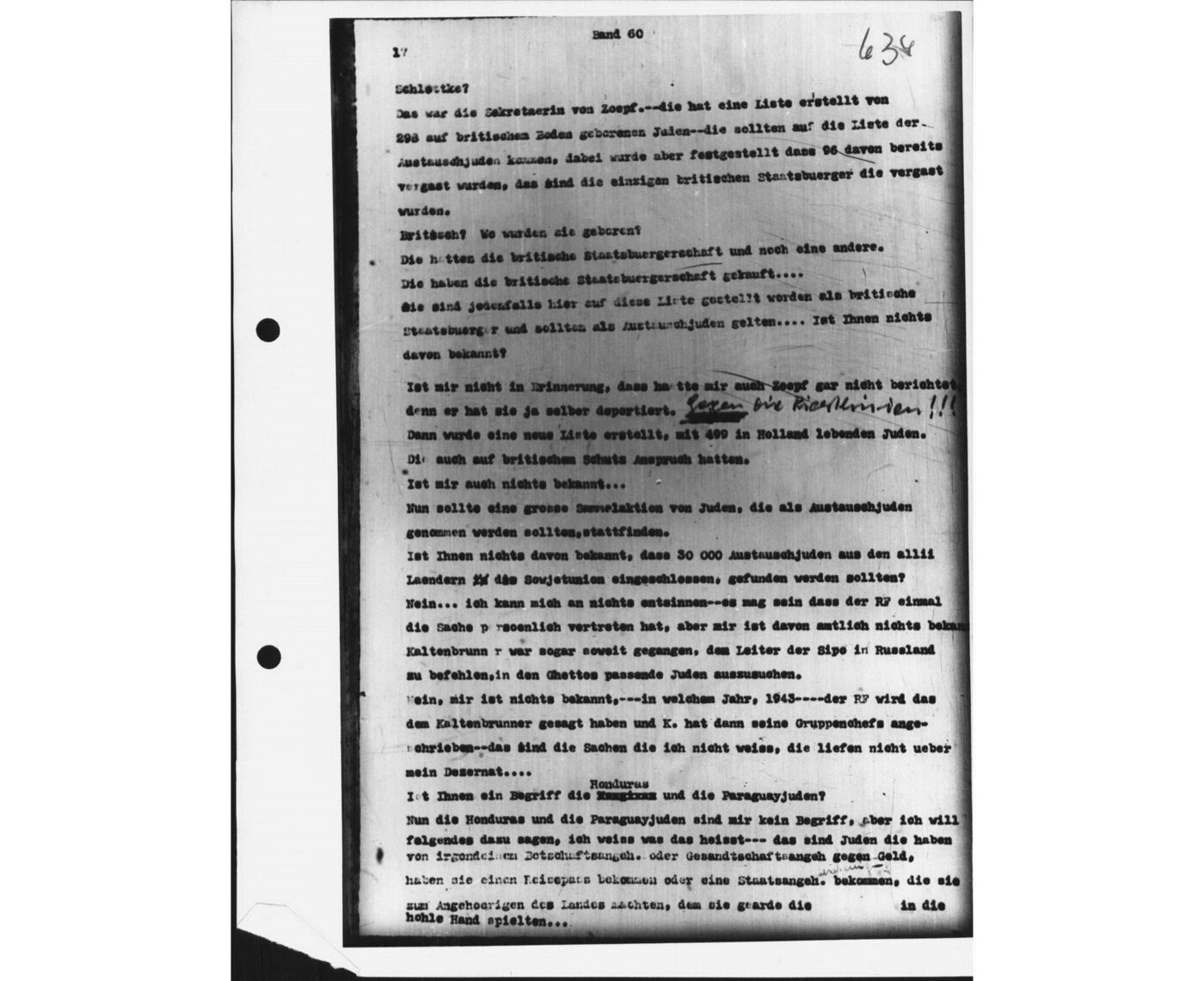 Scan 00107 of the Sassen transcript, O.65 file 88.