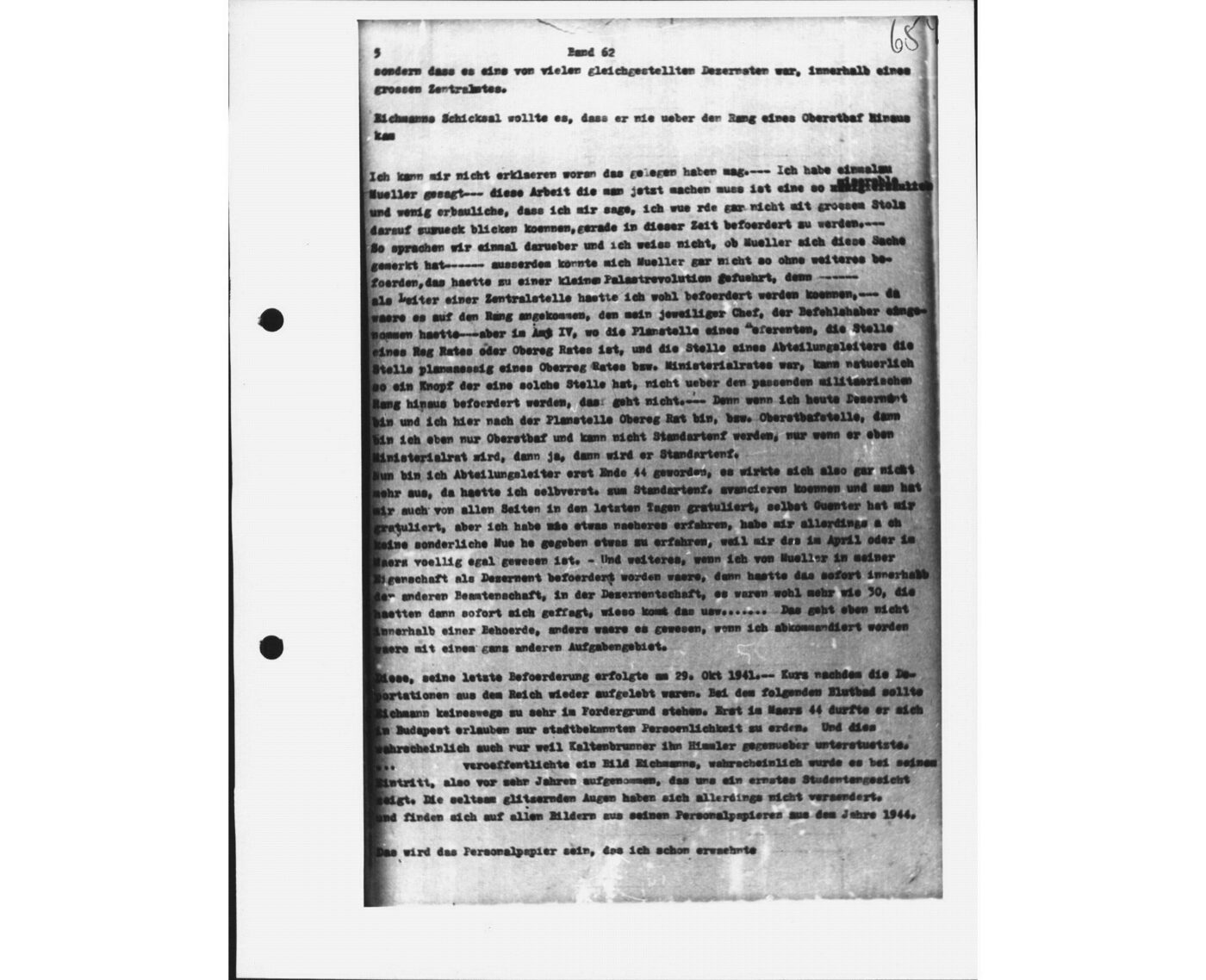 Scan 00127 of the Sassen transcript, O.65 file 88.