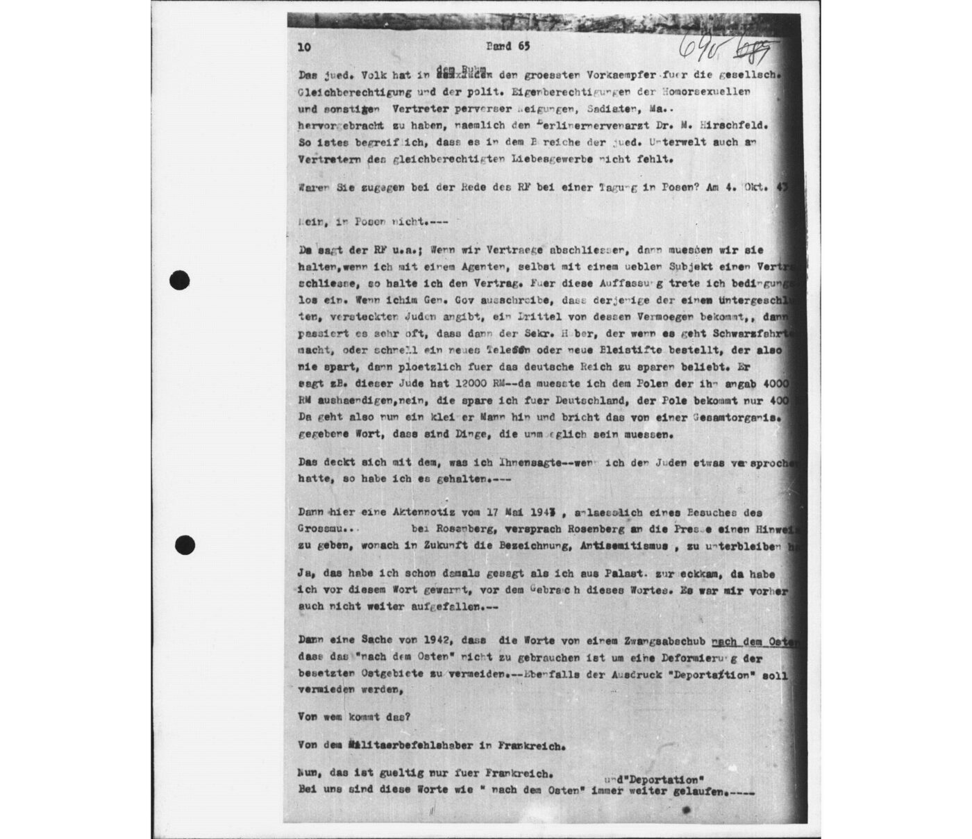 Scan 00163 of the Sassen transcript, O.65 file 88.