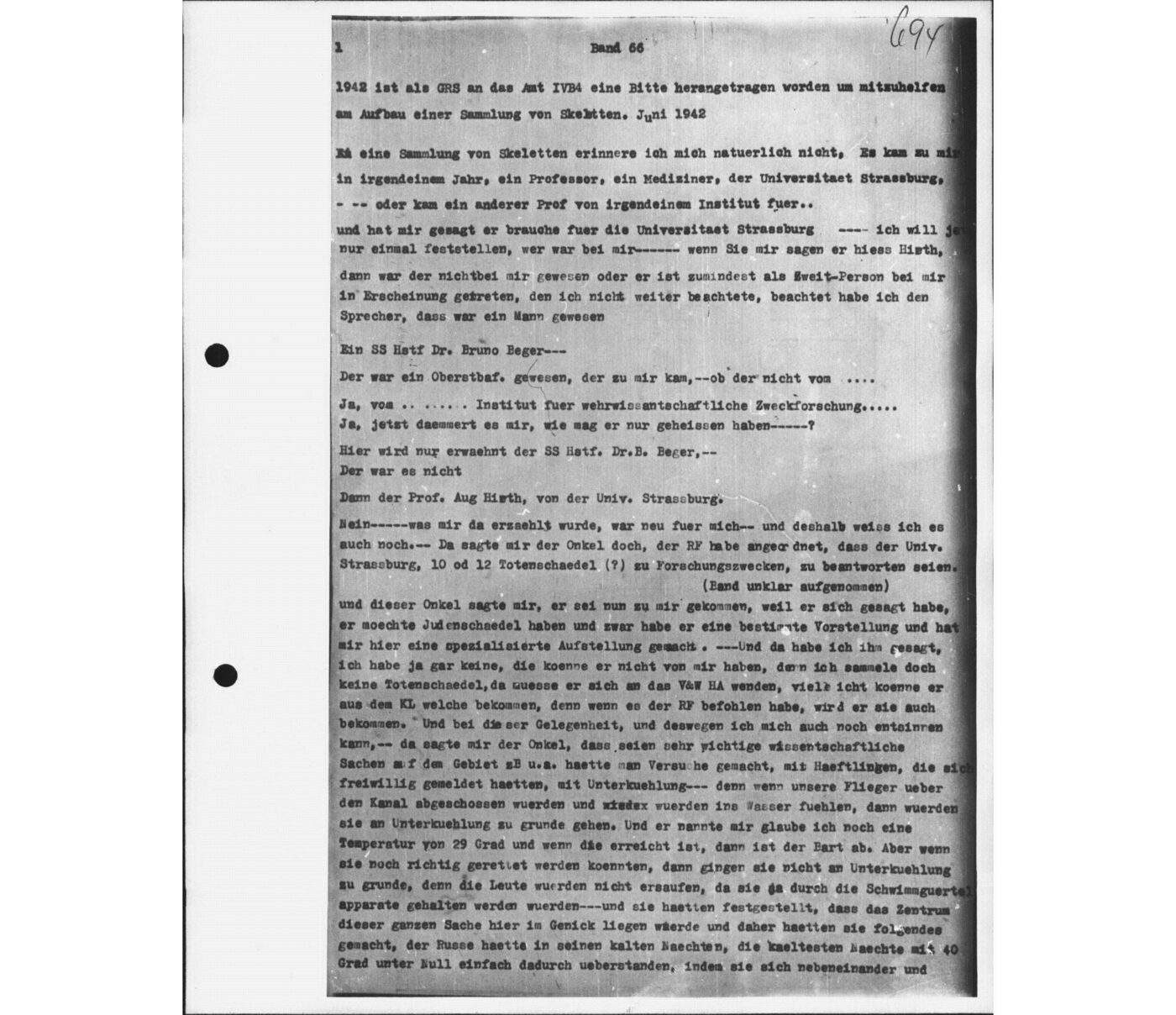 Scan 00167 of the Sassen transcript, O.65 file 88.