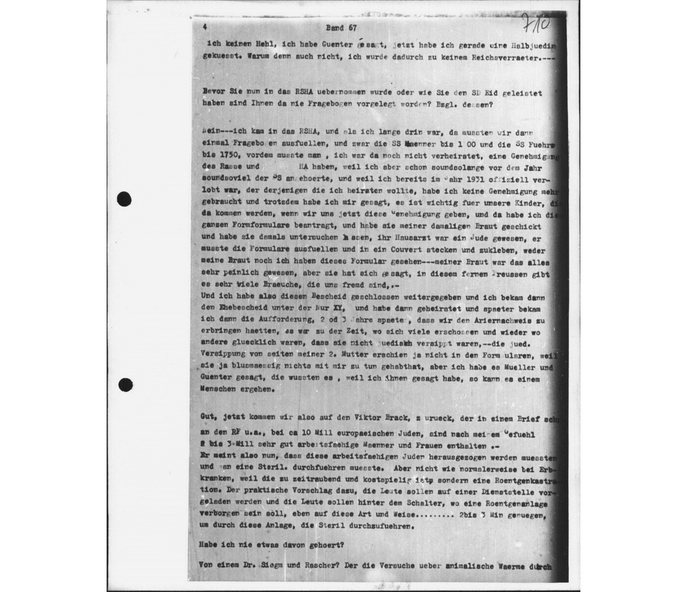 Scan 00183 of the Sassen transcript, O.65 file 88.