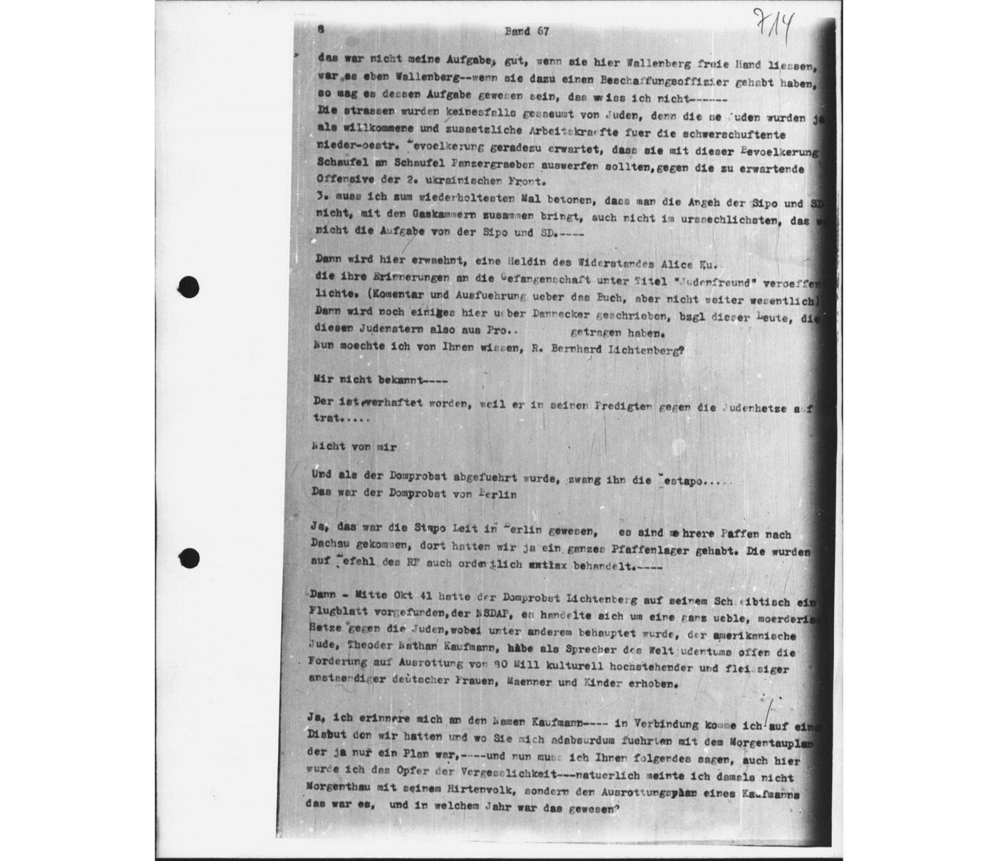 Scan 00187 of the Sassen transcript, O.65 file 88.